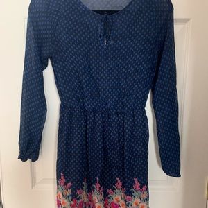 Mudd long sleeved S dress